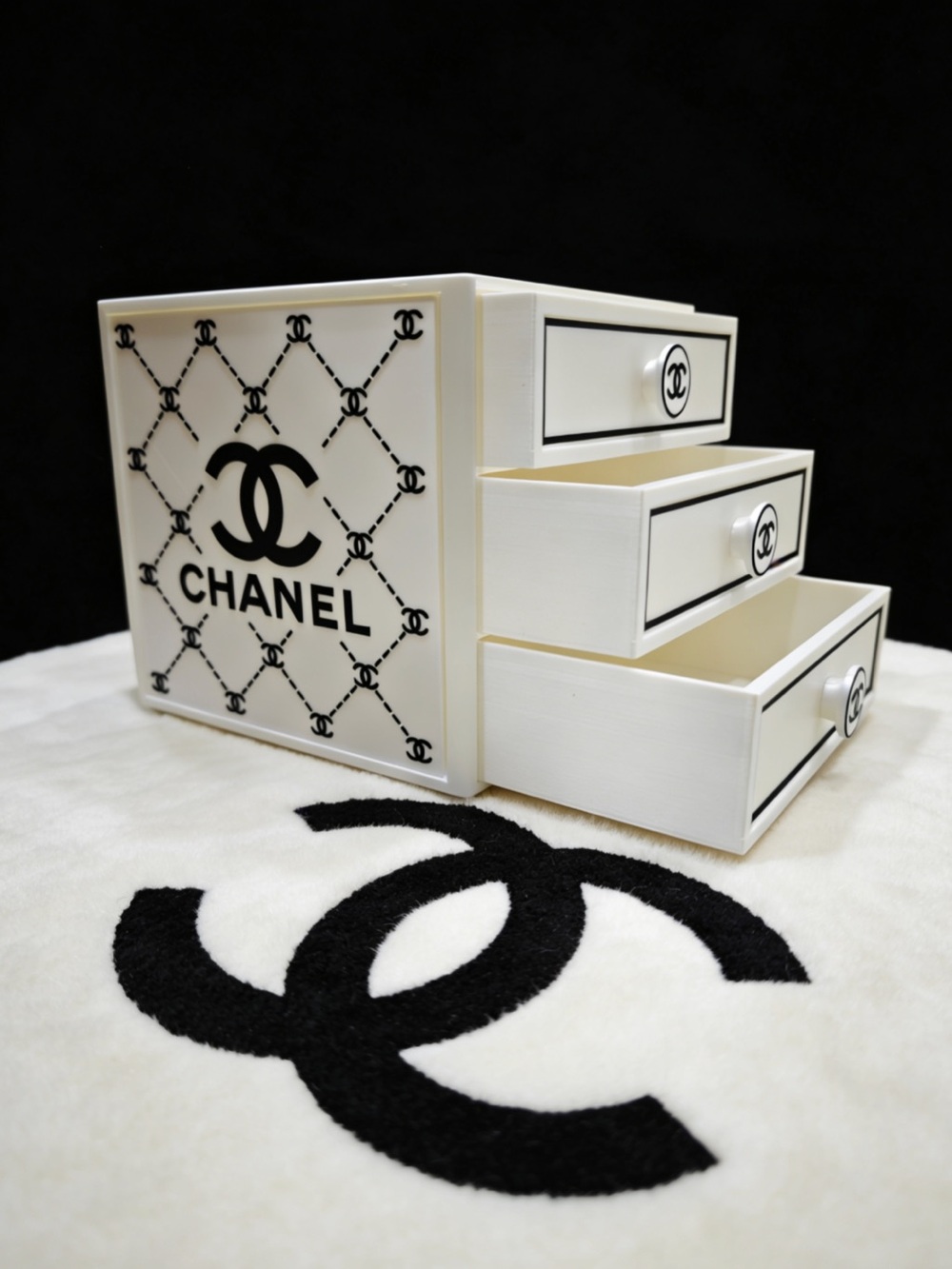 Three-Drawer
